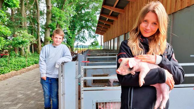 Reporterin Jana besucht den Wilhelminenhof auf dem vom Aussterben bedrohte Nutztierrassen gehalten werden.