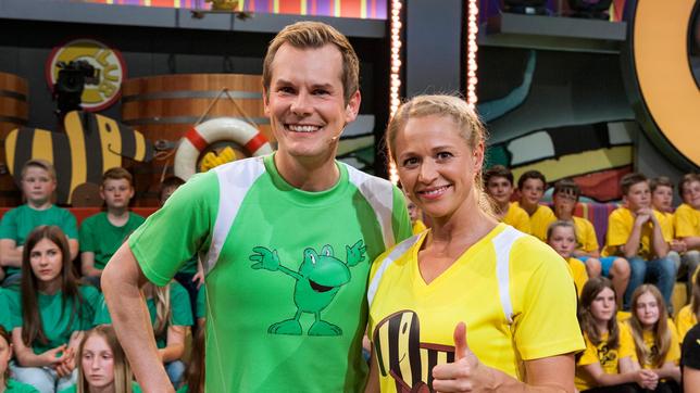 Bild: SWR/Sabine Stumpp Moderation: Singa Gätgens & Malte Arkona.