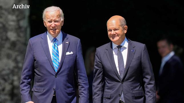 Joe Biden, Olaf Scholz