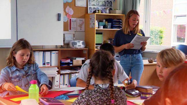 Unterricht an einer Grundschule in Hamburg