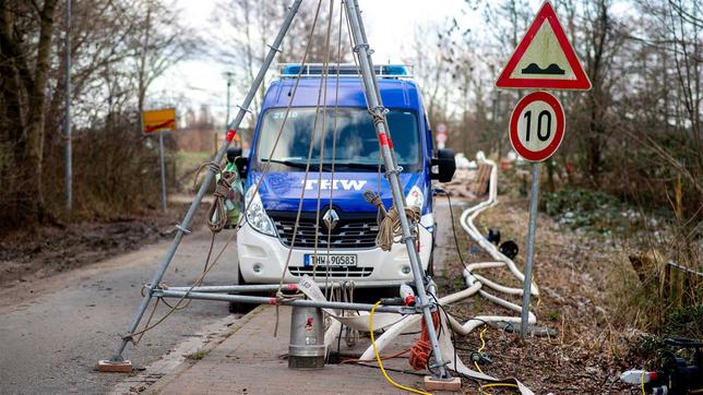 Verden: Aufräumen nach dem Hochwasser