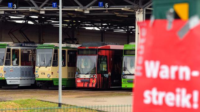 ver.di: Warnstreik im Nahverkehr