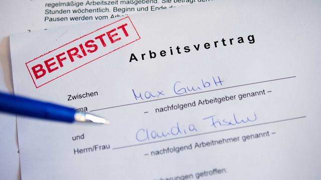 Befristeter Arbeitsvertrag