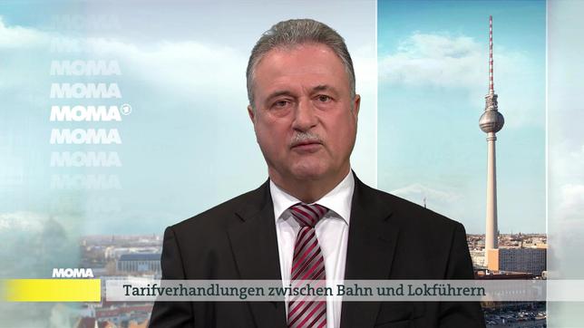 Claus Weselsky, Vorsitzender Gewerkschaft der Lokomotivführer (GDL)