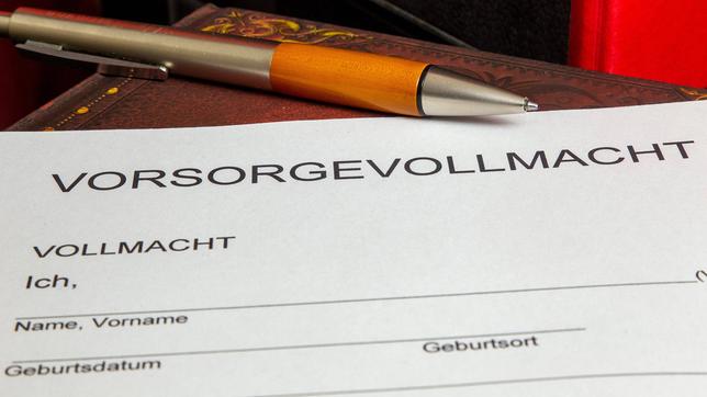 Service: Vorsorgevollmacht & Co.