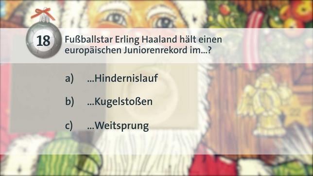 Adventsrätsel: Erling Haaland