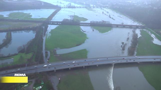 Hochwasser: Dauerregen hat die Böde durchtränkt. 