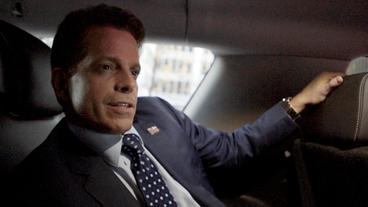 Der ehemalige Pressesprecher des Weißen Hauses, Anthony Scaramucci, im Interview in New York.