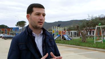 Arber Hajdari im Interview.