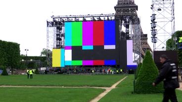 Public-Viewing-Platz in Paris 