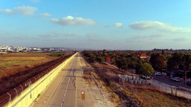 Die Sperranlagen zwischen Israel und den Palästinensischen Gebieten