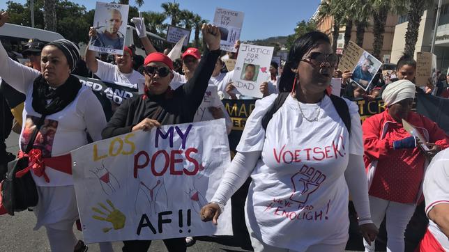 Südafrika: Demonstration gegen Bandengewalt in Kapstadt