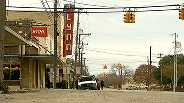 Eine Straße in Gonzales