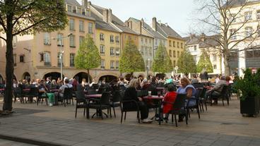 In der Touristenstadt Thionville sind die Einwohner mehrheitlich für Macron