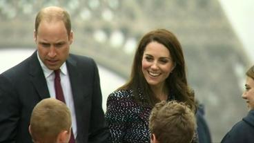 William und Kate in Paris.