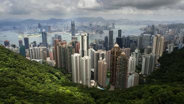 Skyline von Hongkong