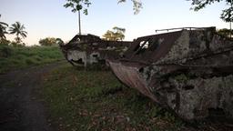 Panzerwracks auf Guadalcanal