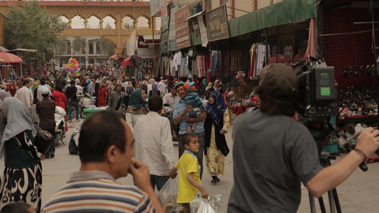 Der Markt von Hotan. Eine Stadt in der chinesischen Provinz Xinjiang. Kaum etwas erinnert an China. Die Hauptstadt Peking ist mehr als 4000 Kilometer entfernt. 