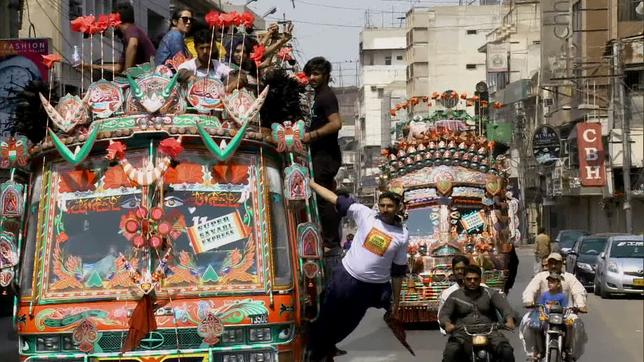 Nur auf der Stadtrundfahrt sind die versteckten Schönheiten der pakistanischen Stadt zu bewundern.