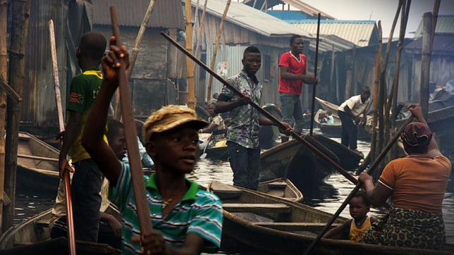 Slum Makoko in Lagos