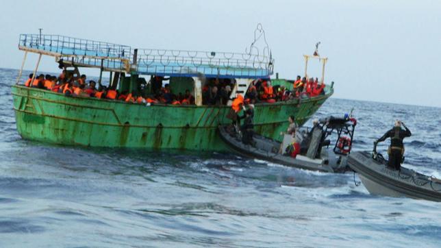 Rettungsaktion für mehr als 200 Flüchtlinge