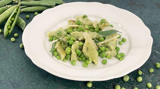 Gnocchi mit Erbsen und Estragon