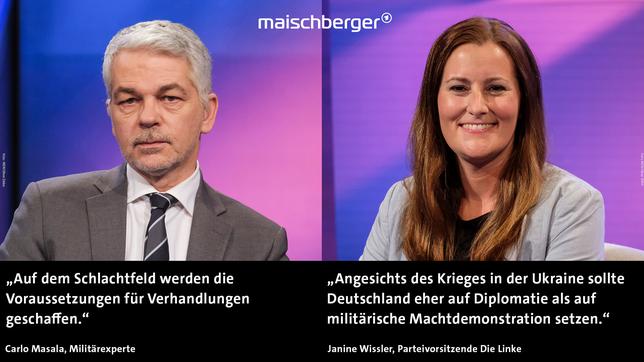 Carlo Masala und Janine Wissler