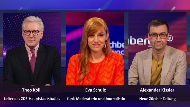 Theo Koll, Eva Schulz und Alexander Kissler (v.l.n.r.)