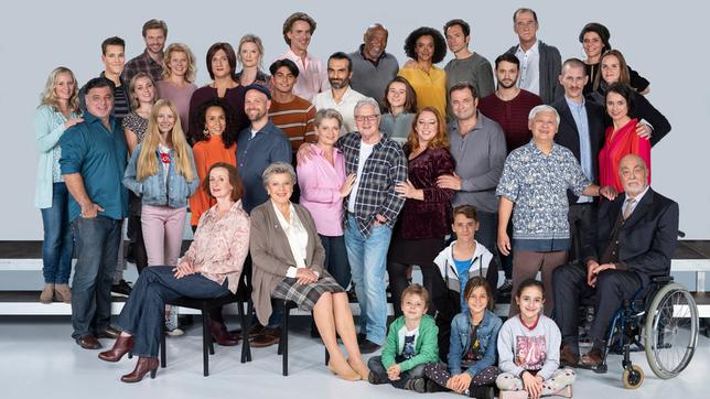 Das Ensemble der "Lindenstraße" 2019