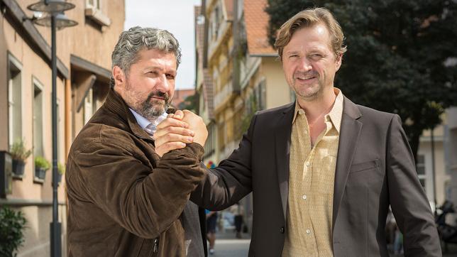 Bild: ARD/Olaf Raymond Benold Patrick von Blume (r.) und Aykut Kayacik