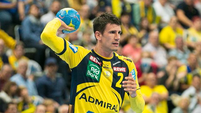 Handballer Andy Schmid von den Rhein-Neckar Löwen 