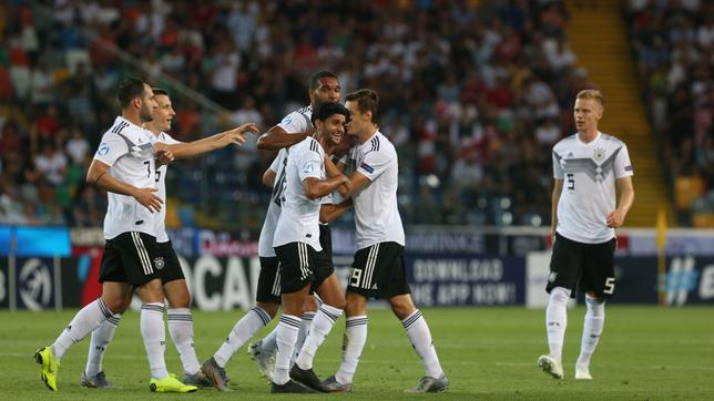 Deutsche Mannschaft bei der U21-EM