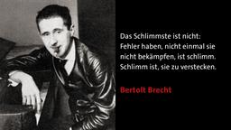 Brecht-Zitate zum Durchklicken