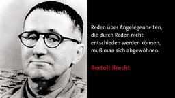 Brecht-Zitate zum Durchklicken
