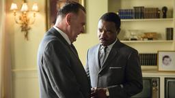 Martin Luther King (David Oyelowo, re.) bittet US-Präsidenten Lyndon B. Johnson (Tom Wilkinson) um Unterstützung für die Bürgerrechtsbewegung.