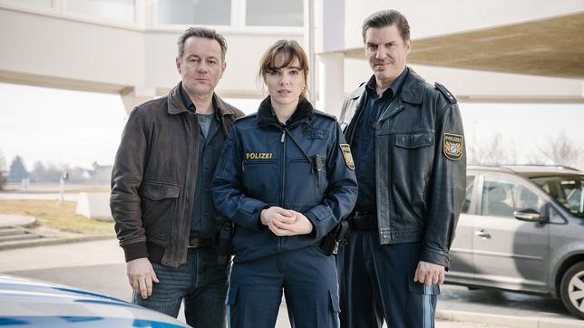 Drehstart zu neuem "Polizeiruf 110" aus München mit einem neuen Team: Norman Hacker (Rolle: Christian Strasser), Verena Altenberger (Rolle: Polizeioberkommissarin Elisabeth "Bessie"Eyckhoff) und Andreas Bittl (Rolle: Wolfgang Maurer).