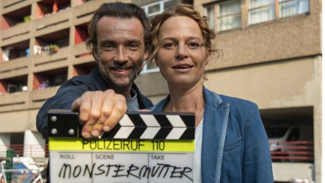 Drehstart für den "Polizeiruf 110: Monstermutter" mit Lucas Gregorowicz und Maria Simon