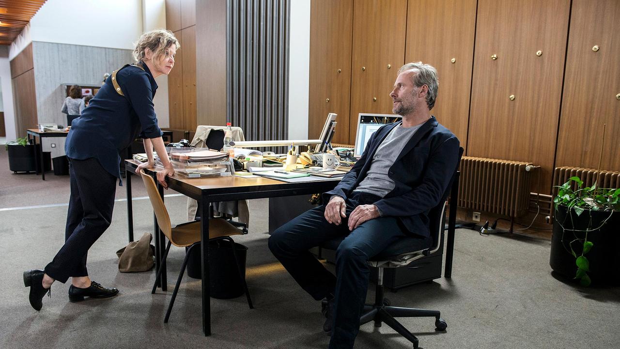 TATORT: Anna Janneke (Margarita Broich) und Paul Brix (Wolfram Koch).