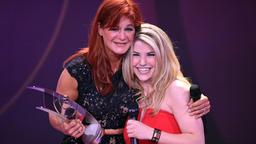 Beatrice Egli und Andrea Berg (l.)