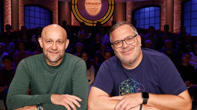 Ein starkes Team: Rateteam-Kapitän Elton und der Schauspieler Jürgen Vogel.