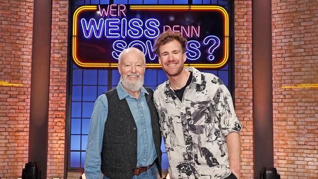 Treten als Kandidaten bei "Wer weiß denn sowas?" an: Der Schauspieler Bill Mockridge und sein Sohn, der Komiker Luke Mockridge.