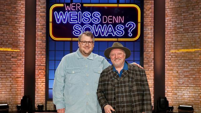 Treten bei "Wer weiß denn sowas?" als Kandidaten an: Der Schauspieler Björn Meyer und der Schauspieler und Musiker Axel Prahl.