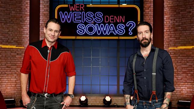 Treten bei "Wer weiß denn sowas?" als Kandidaten gegeneinander an: Die beiden Musiker und Band-Kollegen von "The BossHoss", Sascha Vollmer und Alec Völkel.