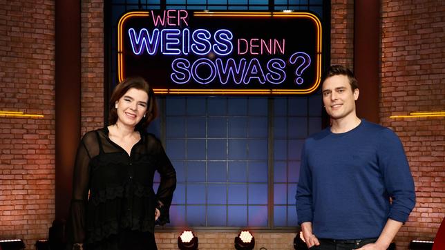 Treten bei "Wer weiß denn sowas?" als Kandidaten gegeneinander an: Die Tagesschau-Sprecherin Susanne Daubner und der Tagesschau-Sprecher und Journalist Constantin Schreiber.