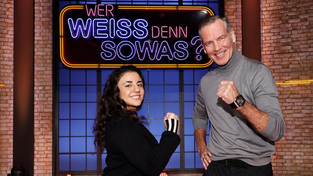 Treten bei "Wer weiß denn sowas?" als Kandidat:innen gegeneinander an: Die ehemalige Box-Weltmeisterin Susianna „Susi“ Kentikian und der ehemalige Box-Weltmeister Henry Maske.