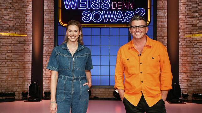 Treten bei "Wer weiß denn sowas?" als KandidatInnen gegeneinander an: Die Schauspielerin Andrea Gerhard und der Schauspieler Hans Sigl.