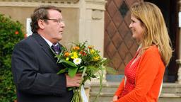 Bürgermeister Bernd Spengler und Anna Schöller