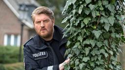 Hannes Krabbe (Marc Zwinz) im Einsatz.