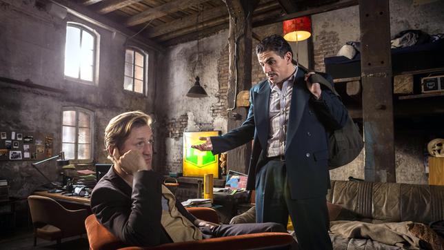 Bild: ARD/SWR/Nils Weymann Angelo (Roberto Guerra) und Huck (Patrick von Blume)