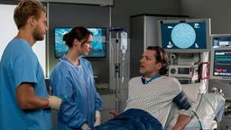 Viktorias (Isabella Krieger) und Mikkos (Luan Gummich) gemeinsamer Patient Dr. Laurenz Lammert (Jörg Pintsch) ist Paartherapeut und meint, dass er aufgrund der Kabbelei der beiden, tiefgreifende Rückschlüsse auf deren Beziehung ziehen kann.